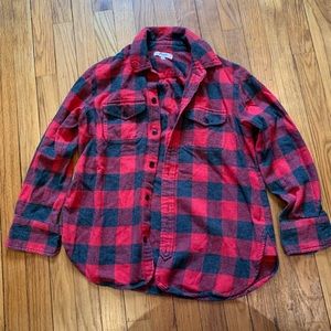 Madewell cotton flannel shirt